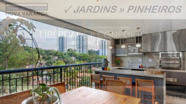 Fechamento de Sacadas de Vidro ✓ Envidraçamento de Varandas ✓ Envidraçamento de Sacadas de Vidro ✓ Cortinas de Vidro ✓ Persianas-Rolô Jardins (Pinheiros)