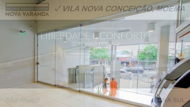 Fechamento de Sacadas de Vidro ✓ Envidraçamento de Varandas ✓ Envidraçamento de Sacadas de Vidro ✓ Cortinas de Vidro ✓ Persianas-Rolô Vila Nova Conceição (Moema)