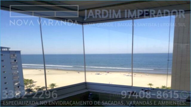 Envidraçamento de Sacadas Jardim Imperador, Praia Grande