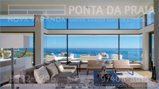 Envidraçamento de Sacadas Ponta da Praia ® Nova Varanda