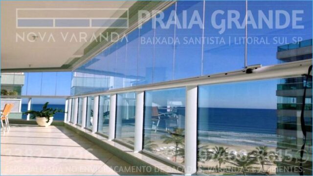 Envidraçamento de Sacadas Praia Grande ® Nova Varanda