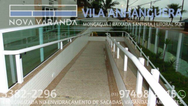 Envidraçamento de Sacadas Vila Anhanguera ® Nova Varanda