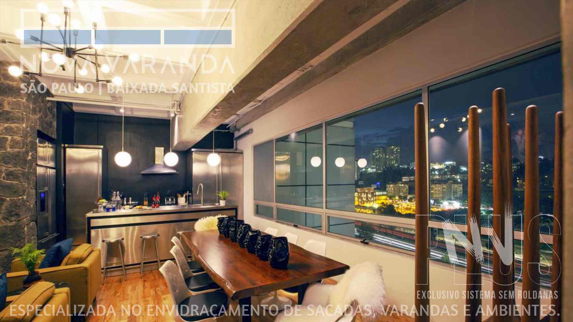 Ambientes e Varandas de Vidro ✨ Traga Valor e Estilo para Fechar a Sacada do seu imóvel ❖ Fechamento de Sacadas Arujá (ARJ) (RMSP) ☎ 0800-8800