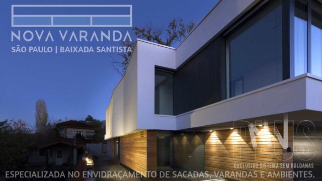 Ambientes e Varandas de Vidro ✨ Fechar Varanda Moderna e Valorizada Sob Medida NV Plus ⛱️ Fechamento de Sacadas Baixada Santista (BS) ☎ 0800-8800
