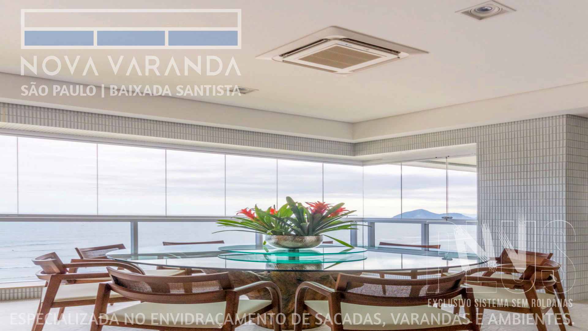 Ambientes e Varandas de Vidro ✨ Fechar Sacada com o Toque de Sofisticação que oferecemos ⛱️ Fechamento de Sacadas Balneário California (CGT) (Caraguatatuba) ☎ 0800-8800