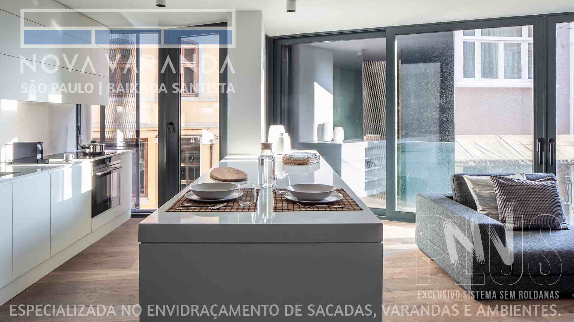 Fechamento de Sacada Barra Funda