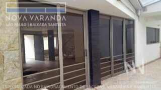 Fechamento de Sacadas Cananéia Ambientes Vidro ® NV Plus