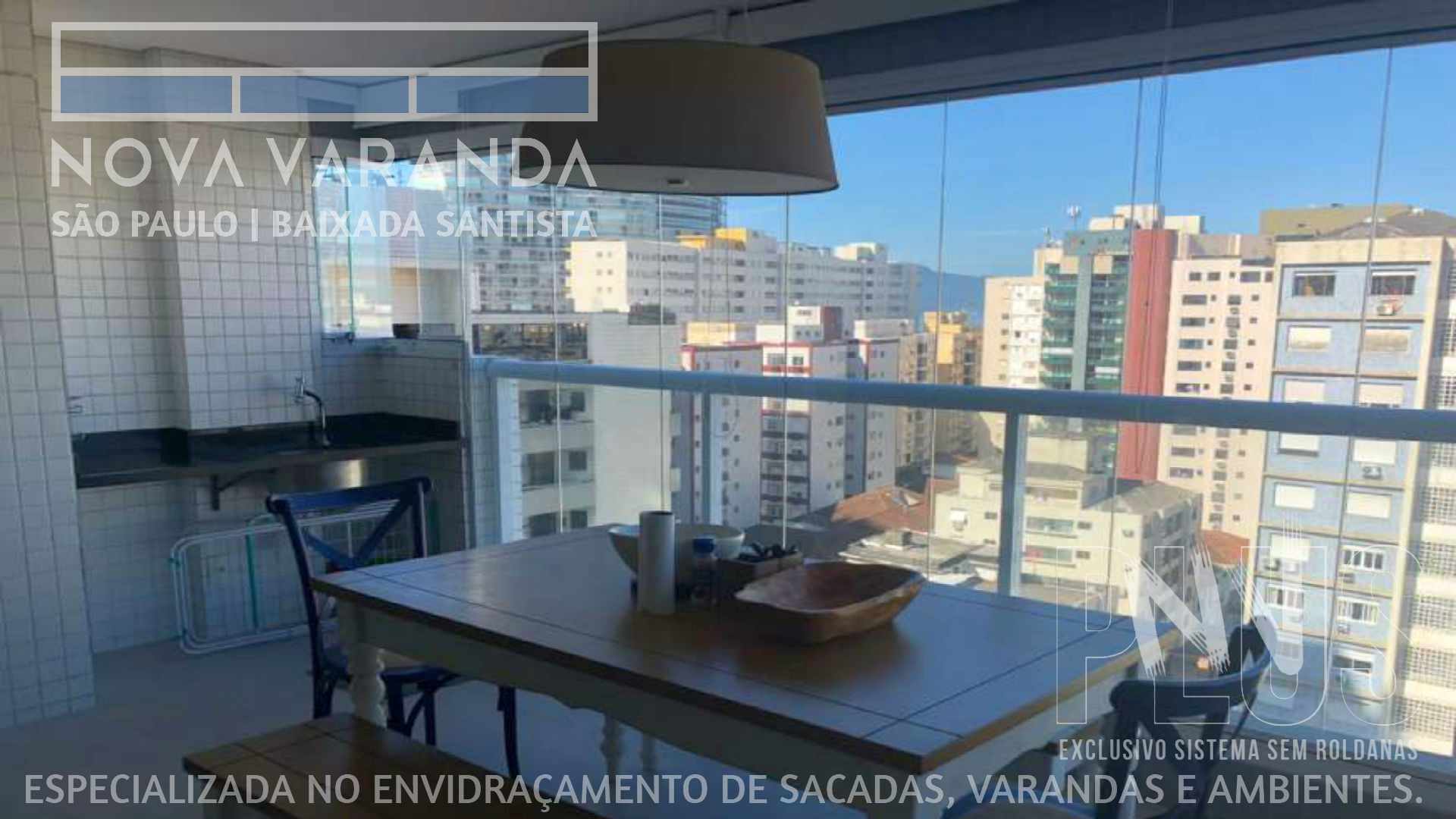 Fechamento de Sacadas Canto do Forte