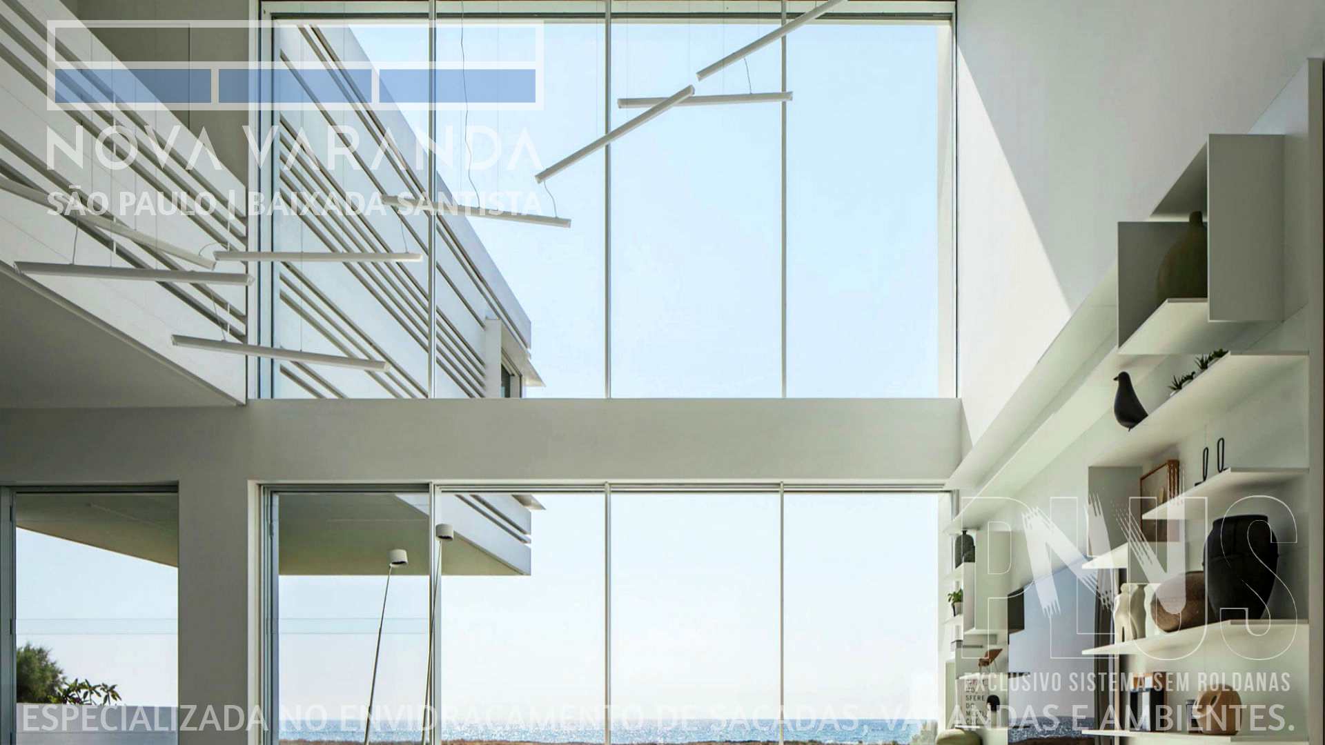 Fechamento de Sacada Canto do Forte