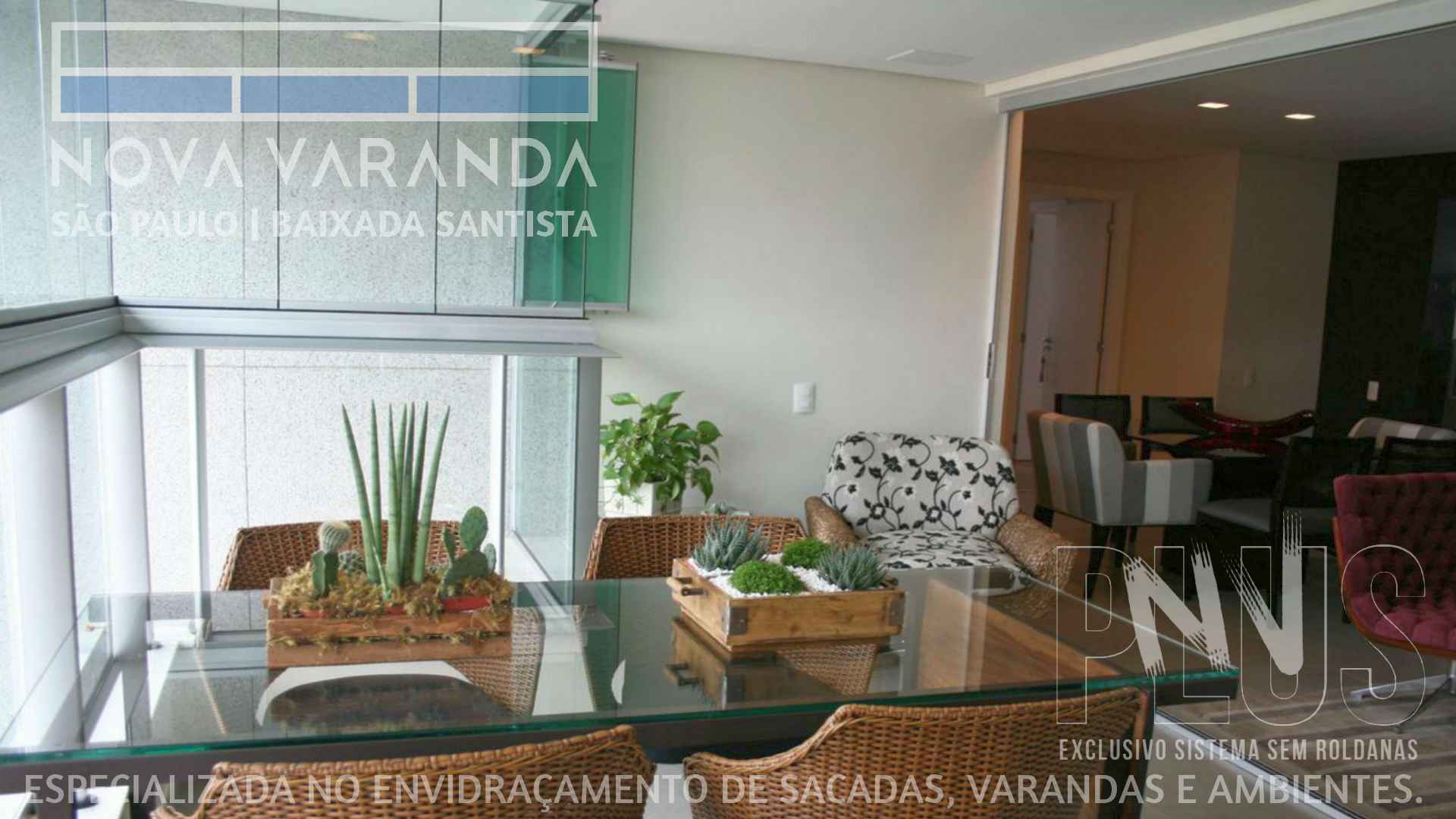 Fechamento de Varandas Canto do Forte