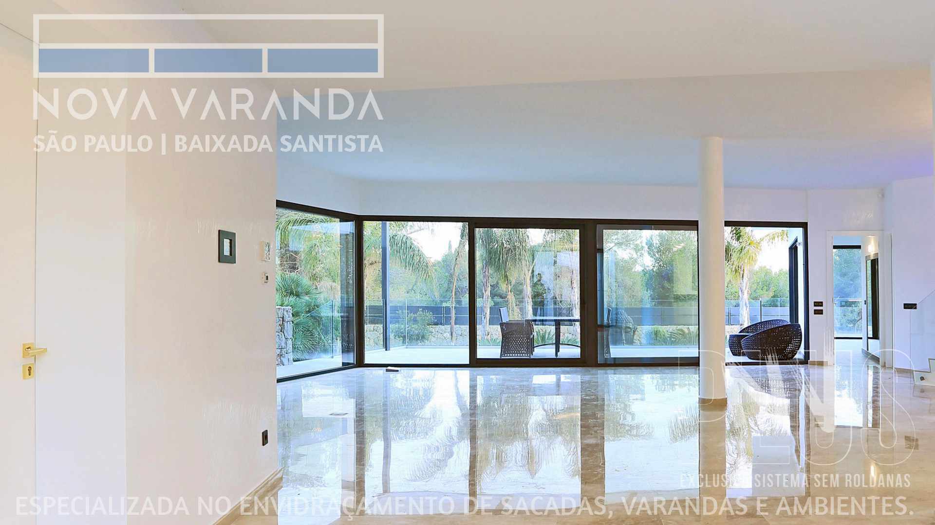 Fechamento de Varanda Caraguatatuba