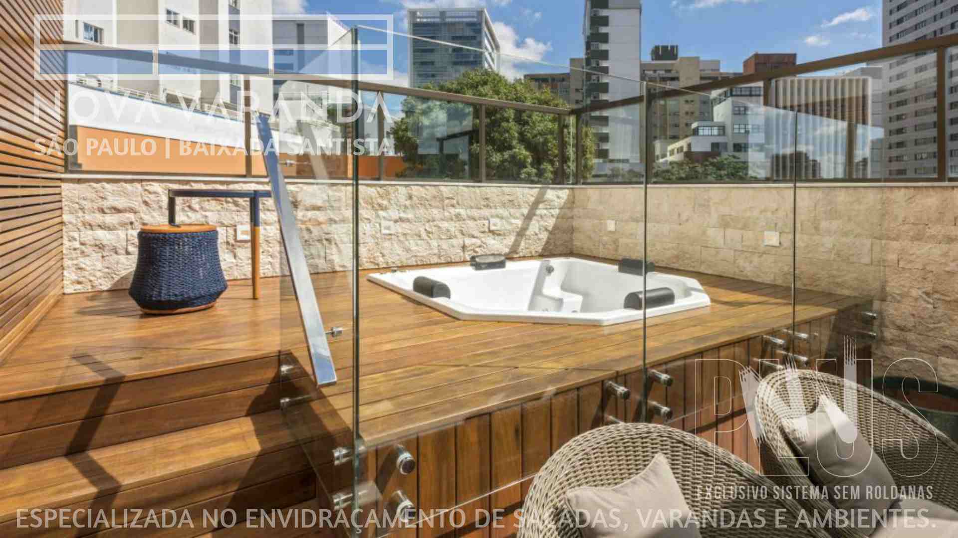 Fechamento de Sacadas Cascata