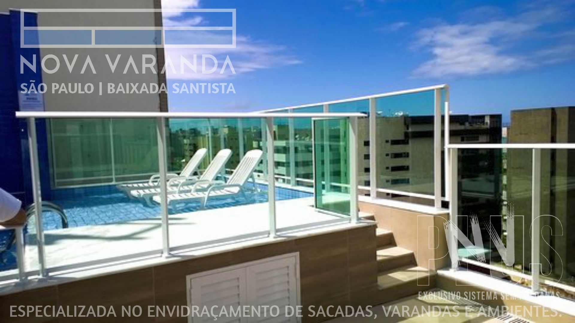 Fechamento de Varanda Cascata