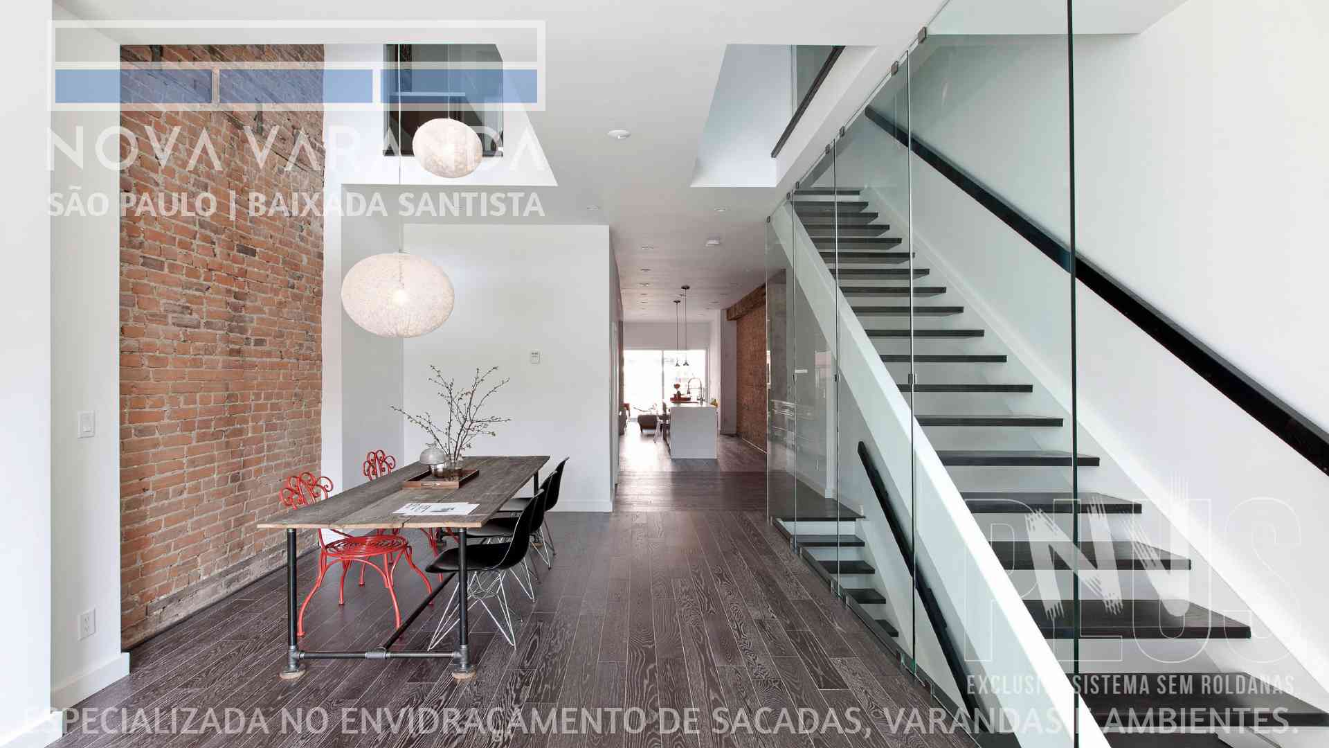 Fechamento de Sacada Centro Bertioga