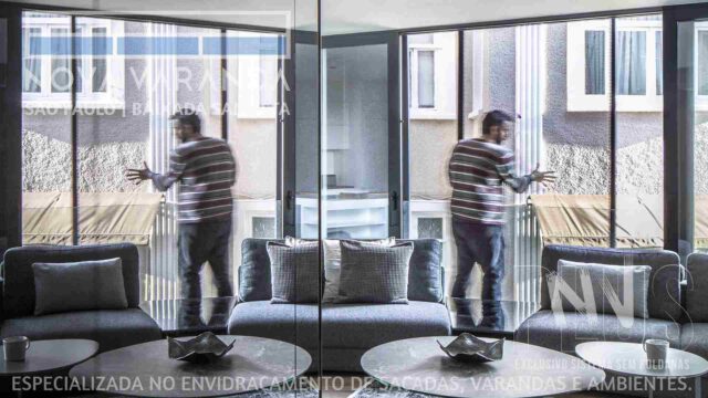 Ambientes e Varandas de Vidro ✨ Traga Valor e Estilo para Fechar a Sacada do seu imóvel ⛱️ Fechamento de Sacadas Embaré (Santos) ☎ 0800-8800