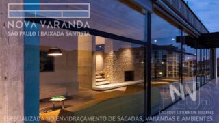 Fechamento de Sacadas Guarulhos » Ambientes Vidro NV®