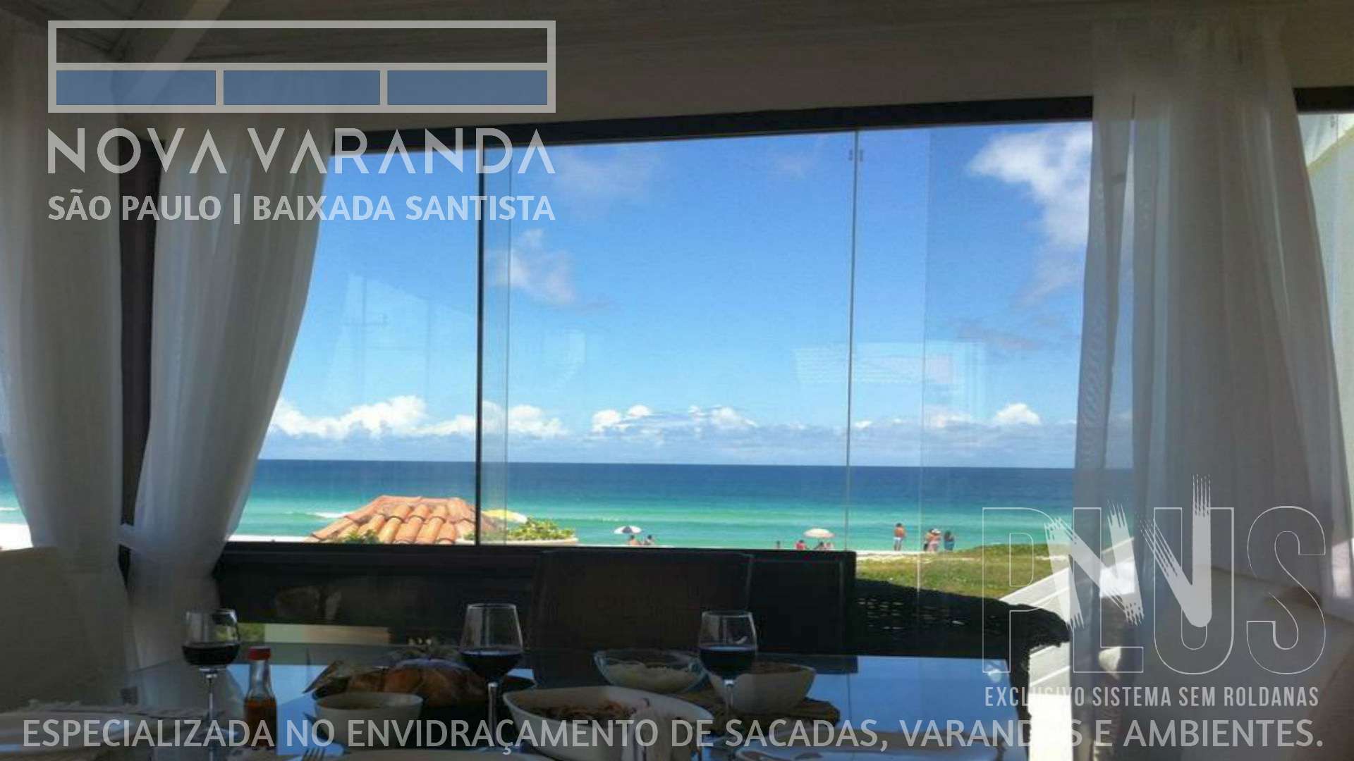 Fechamento de Sacada Ilha Comprida