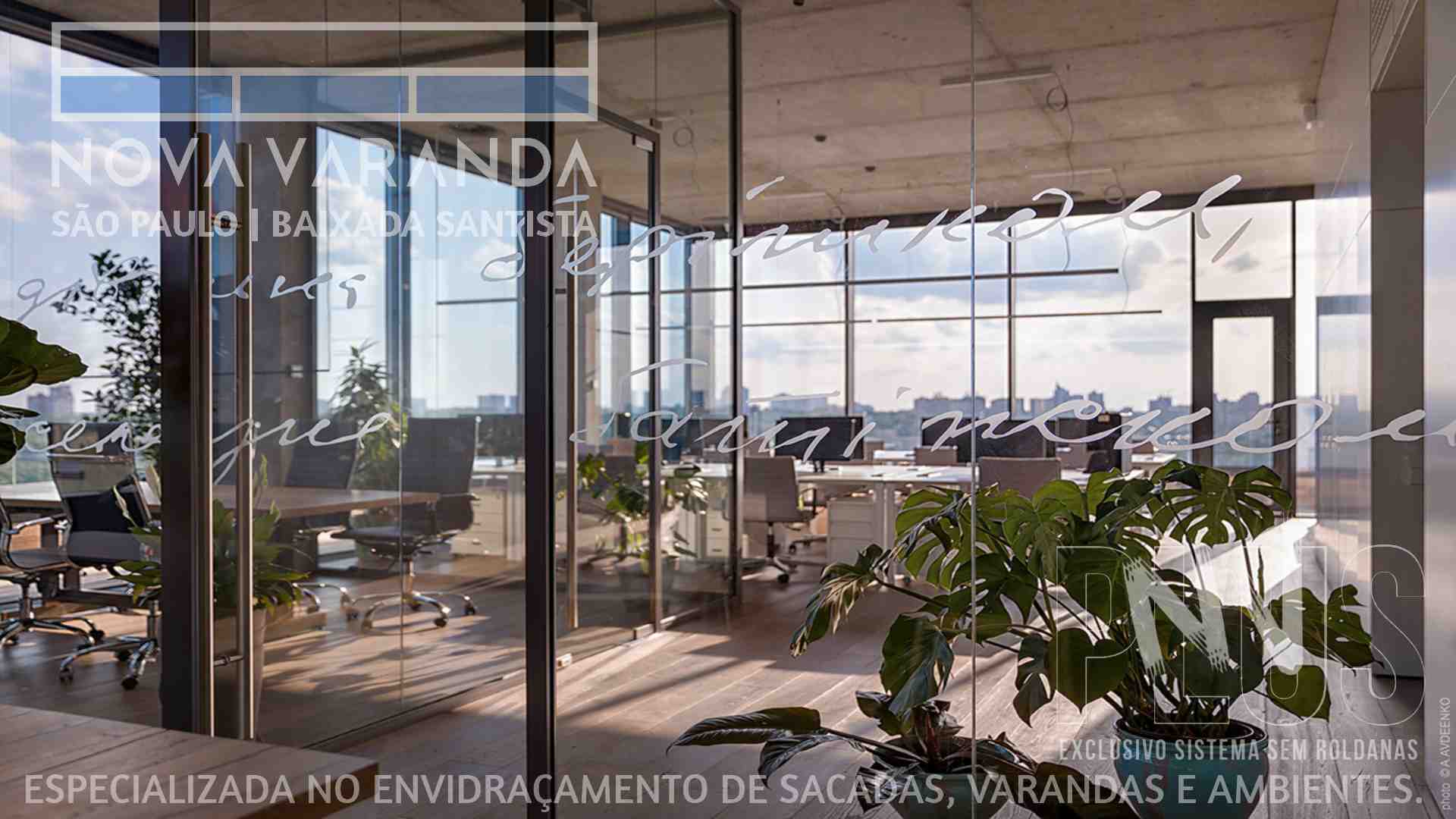 Fechamento de Sacadas Jardim Ideal