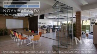 Fechamento de Sacadas Jardim Ideal » Ambientes Vidro NV®