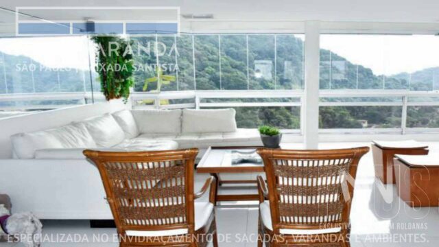 Ambientes e Varandas de Vidro ✨ Fechar Varanda Moderna e Valorizada Sob Medida ⛱️ Fechamento de Sacadas Jd. Imperador (Praia Grande) ☎ 0800-8800