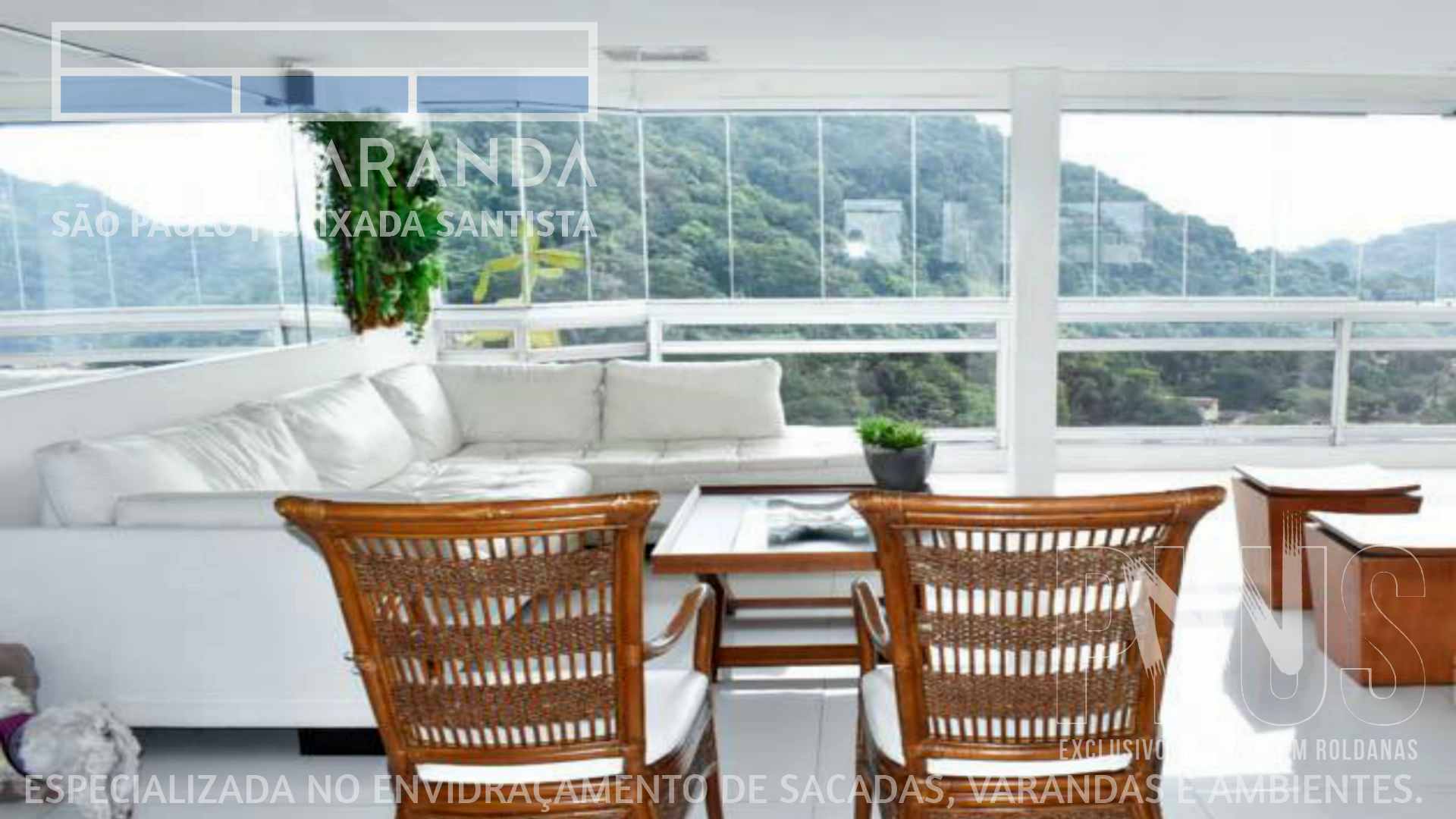 Ambientes e Varandas de Vidro ✨ Fechar Varanda Moderna e Valorizada Sob Medida ⛱️ Fechamento de Sacadas Jd. Imperador (Praia Grande) ☎ 0800-8800