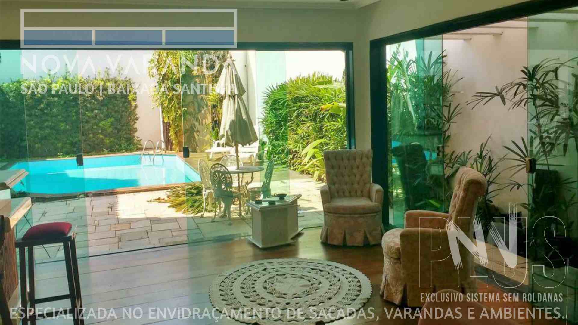 Fechamento de Varandas Jd Santa Tereza