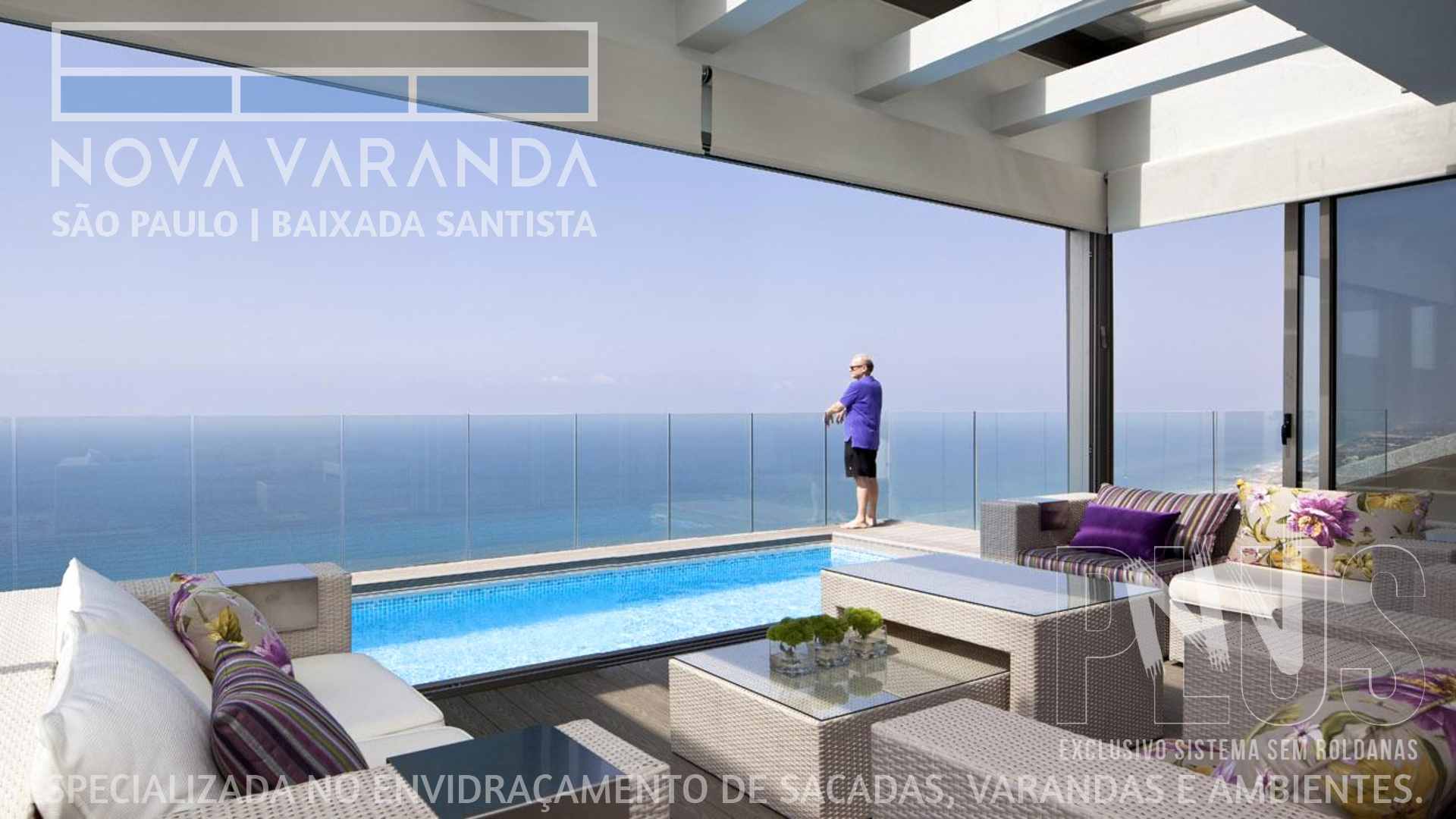 Ambientes e Varandas de Vidro ✨ Personalizar e Fechar Sacada + Beleza e Proteção pro lar ⛱️ Fechamento de Sacadas Litoral Norte ☎ 0800-8800