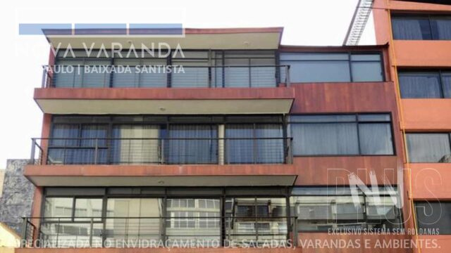 Ambientes e Varandas de Vidro ✨ Segurança, Estilo e Transparência pra Fechar sua Sacada ⛱️ Fechamento de Sacadas Paquetá (Santos) ☎ 0800-8800