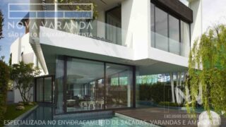 Fechamento de Sacadas Ponta da Praia » Santos Vidro NV®