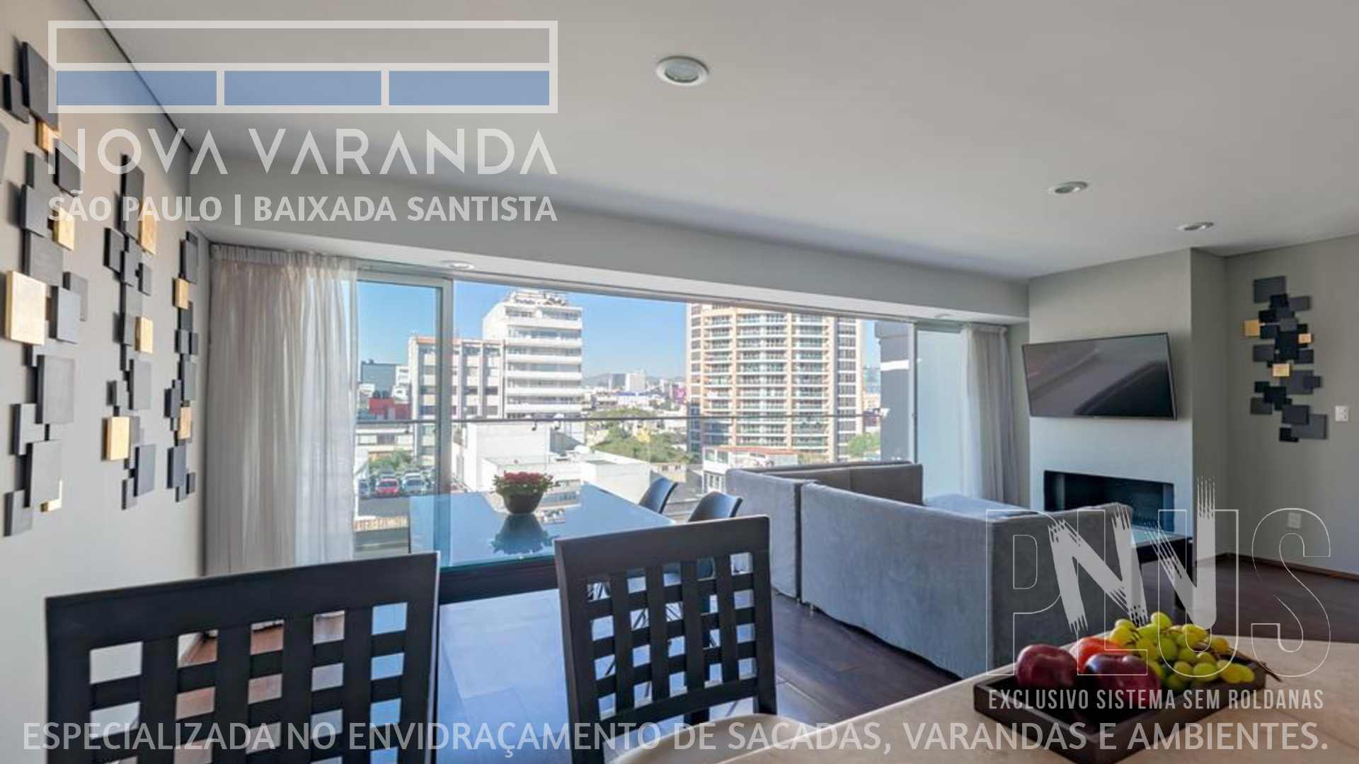 Fechamento de Sacadas Pq Balneário Oasis