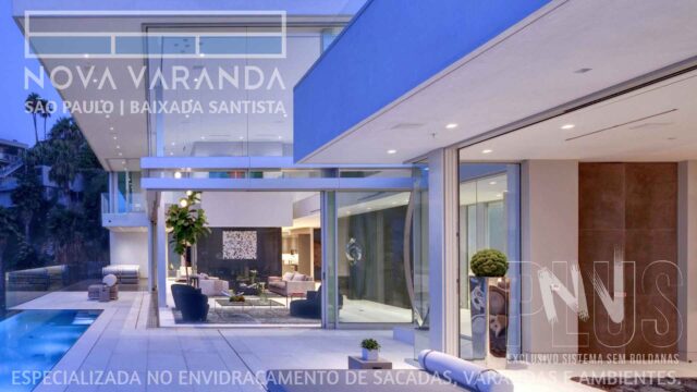 Ambientes e Varandas de Vidro ✨ Fechar Sacada Conforto Segurança Estilo e Design ⛱️ Fechamento de Sacadas Pq Balneário Oasis (PRB) (Peruíbe) ☎ 0800-8800