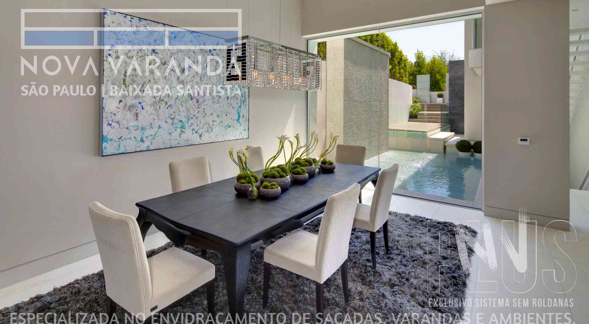 Ambientes e Varandas de Vidro ✨ Fechar Sacada Conforto Segurança Estilo e Design ⛱️ Fechamento de Sacadas Cid Nova Peruíbe (PRB) (Peruíbe) ☎ 0800-8800