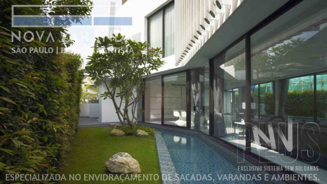 Ambientes e Varandas de Vidro ✨ Fechar Varanda Moderna e Estiloza Sob Medida ⛱️ Fechamento de Sacadas Praia dos Sonhos (ITN) Itanhaém ☎ 0800-8800