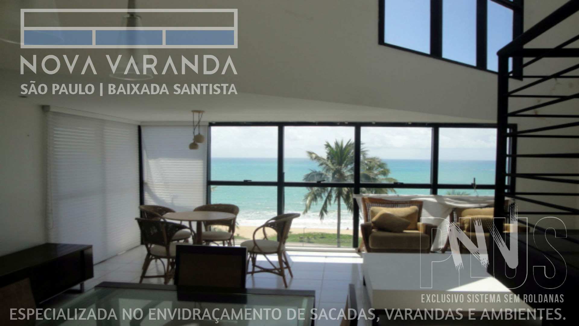 Fechamento de Varandas Praia Enseada