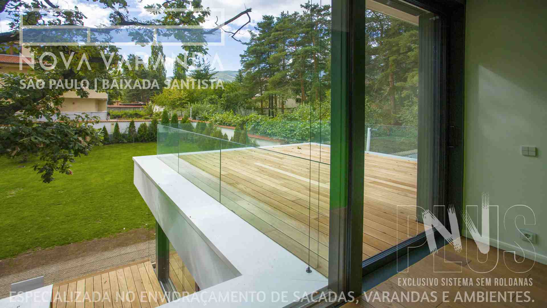 Ambientes e Varandas de Vidro ✨ Fechar Varanda Moderna e Estiloza Sob Medida ⛱️ Fechamento de Sacadas Praia Grande (S.S.) (São Sebastião) ☎ 0800-8800