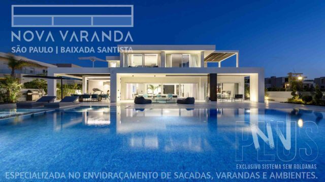 Ambientes e Varandas de Vidro ✨ Fechar Varanda Estilo e Proteção NV Plus ⛱️ Fechamento de Sacadas Riviera de São Lourenço ☎ 0800-8800