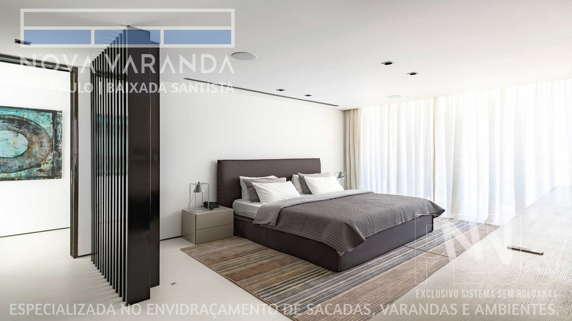 Fechamento de Sacada Riviera de São Lourenço