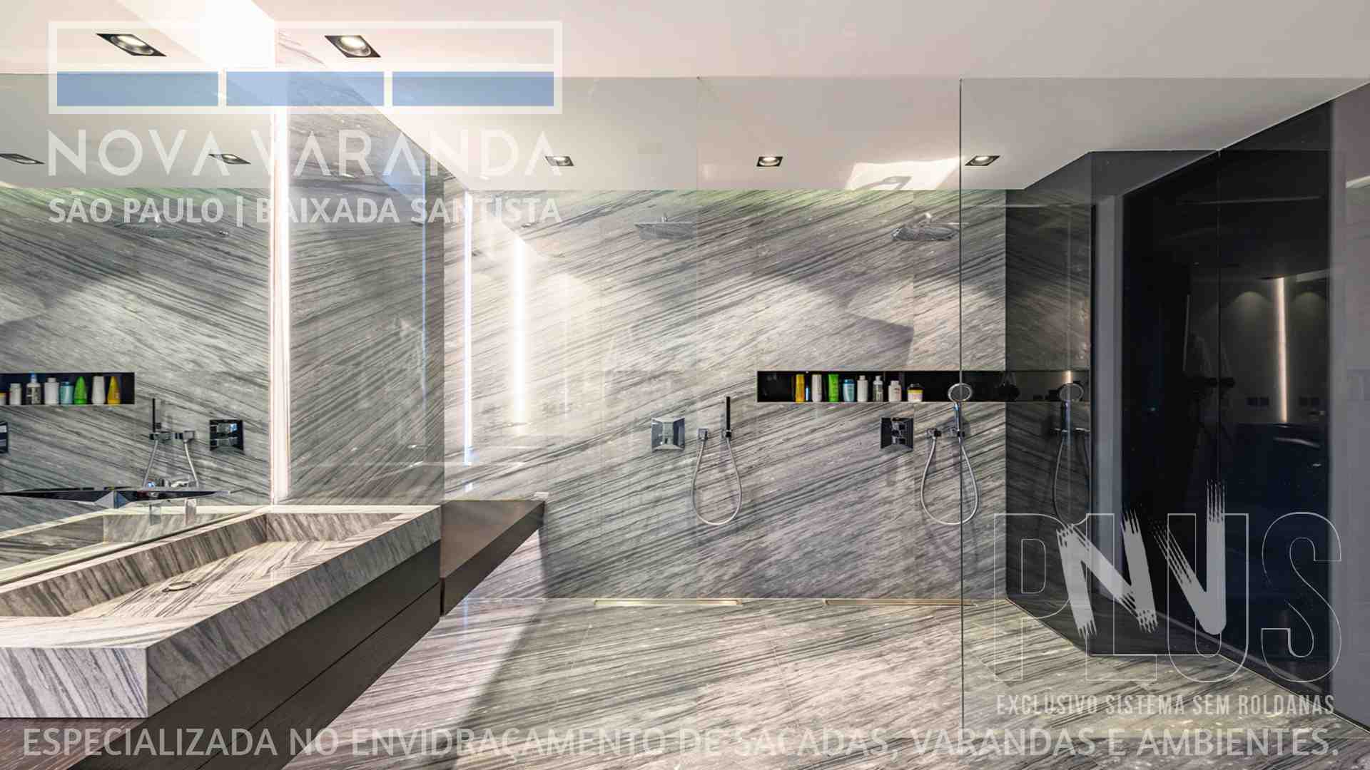 Fechamento de Sacada Riviera de São Lourenço