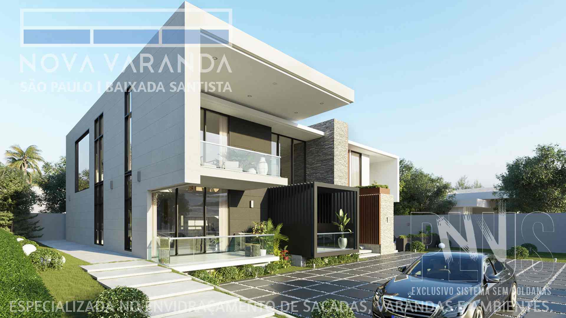 Fechamento de Varandas Riviera de São Lourenço