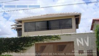 Fechamento de Sacadas Toque-Toque Grande Ambientes Vidro