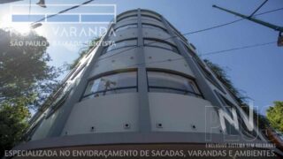 Fechamento de Sacadas Valongo » Santos Vidro NV PLUS®