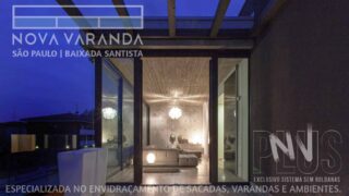 Fechamento de Sacadas Vila Belmiro Ambientes Vidro NV®