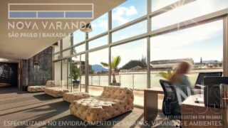 Fechamento de Sacadas Vista Linda Ambientes Vidro NV®