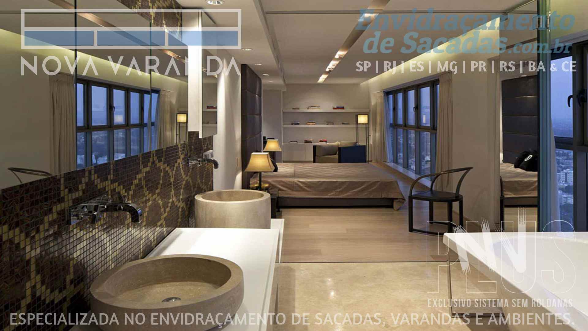 Fechamento de Sacadas Barra Mansa