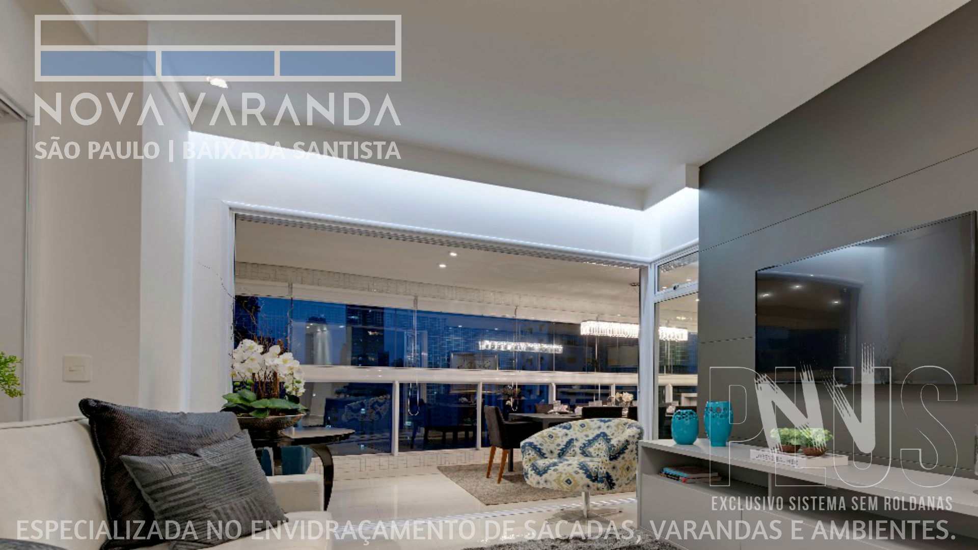 Ambientes e Varandas de Vidro ✨ Fechar Varanda Moderna e Sob Medida ❖ Fechamento de Sacadas Interior São Paulo, ISP (INTSP) ☎ 0800-880-2424