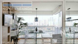 Fechamento de Sacadas Joinville » Ambientes Vidro NV® JVL