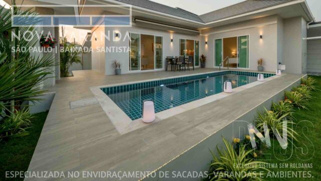 Ambientes e Varandas de Vidro ✨ Fechar Varanda Moderna e Estiloza Sob Medida ✸ Fechamento de Sacadas Nova Odessa, (NVO) (RMC) ☎ 0800-880-2424