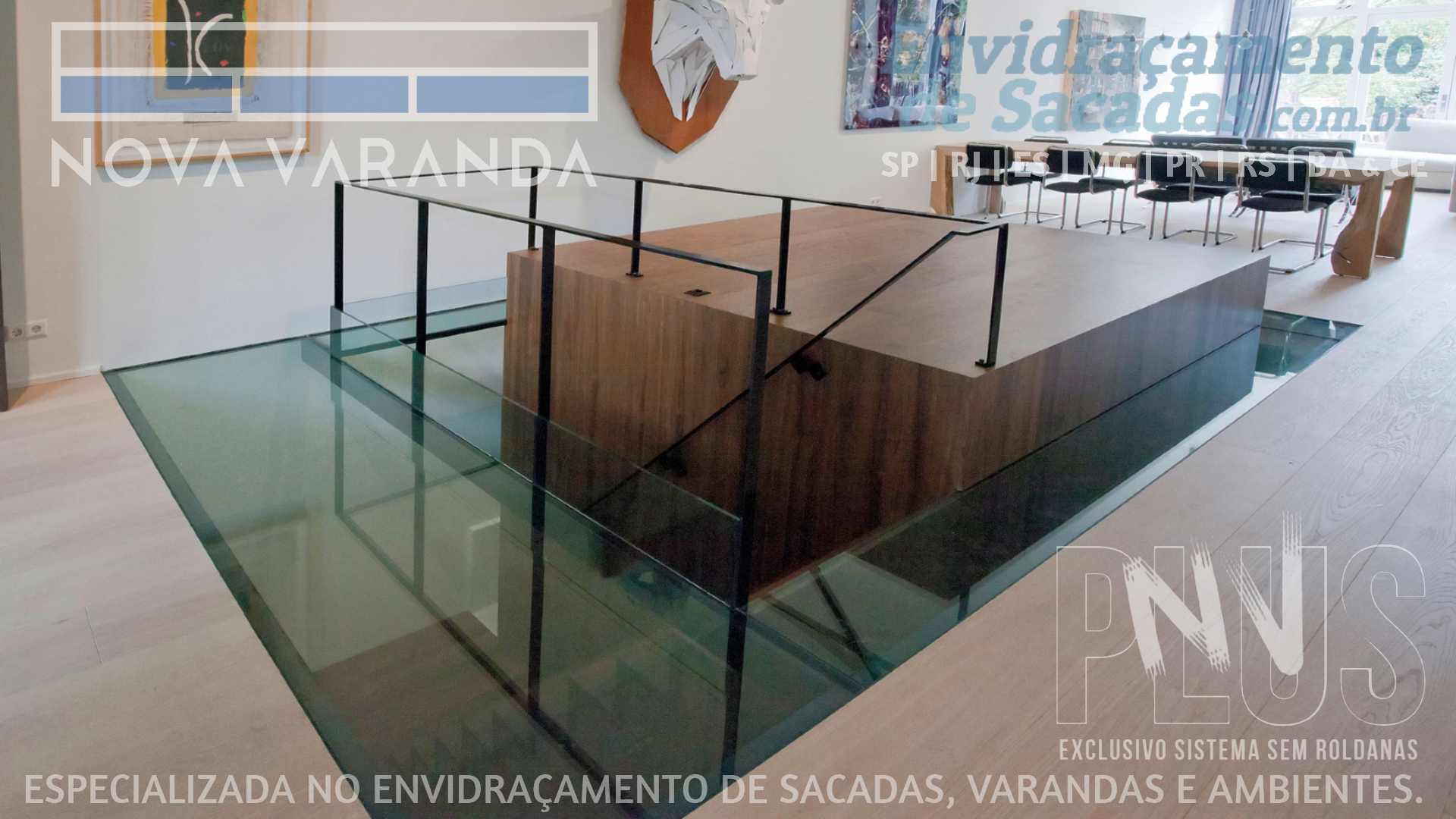 Fechamento de Sacadas Queimados