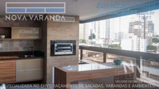 Fechamento de Sacadas Brooklin Paulista Ambientes Vidro
