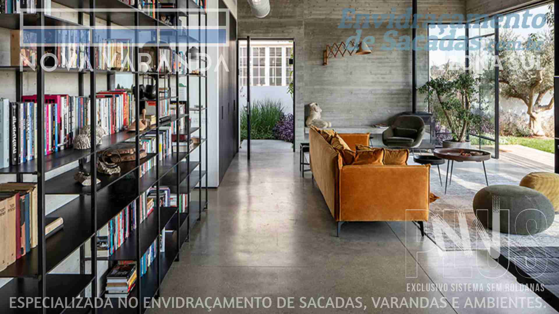 Fechamento de Ambientes Brooklin Velho